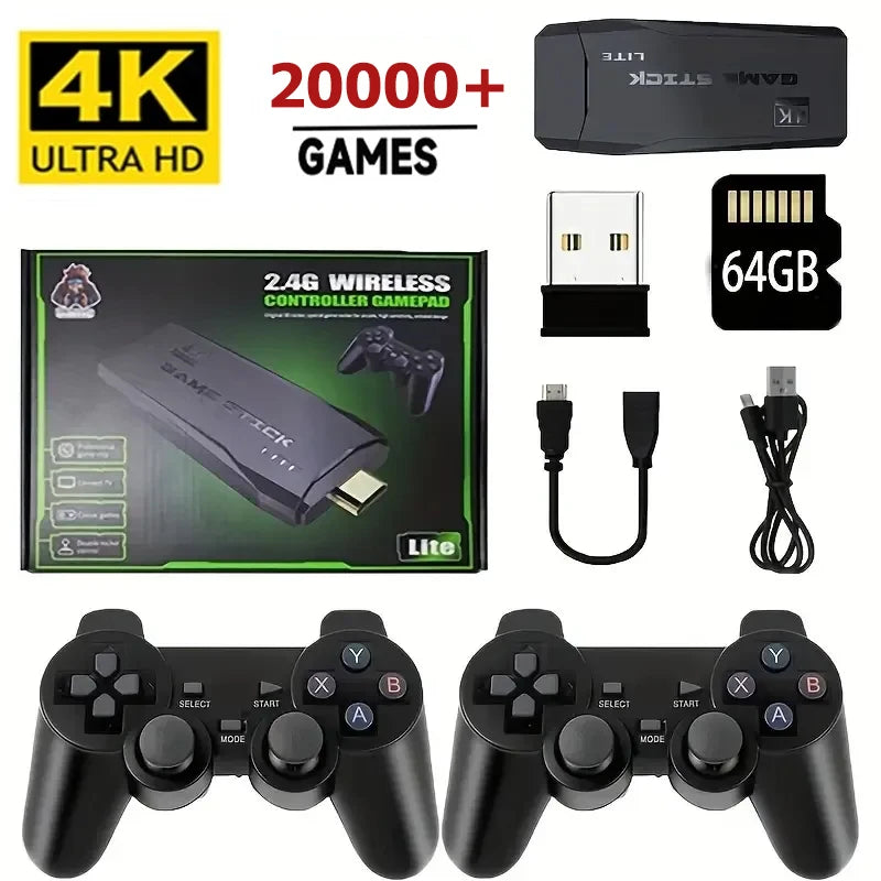 RetroPlay – Consola retro inalámbrica con 64GB