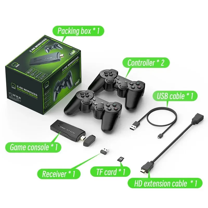 RetroPlay – Consola retro inalámbrica con 64GB