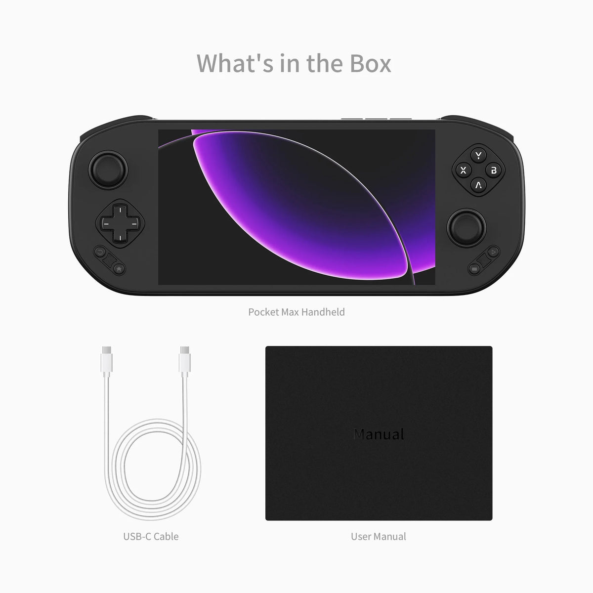 Pocket Max – Consola portátil OLED con batería 8000mAh