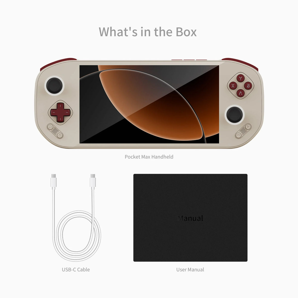 Pocket Max – Consola portátil OLED con batería 8000mAh