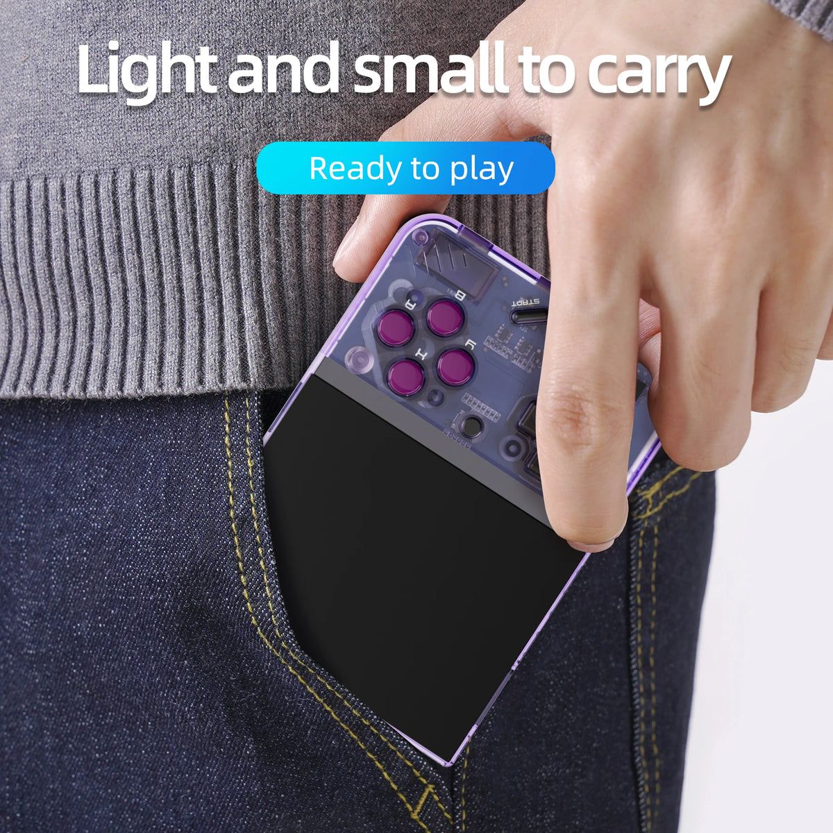 Pocket – Consola retro portátil con pantalla IPS 3,5"